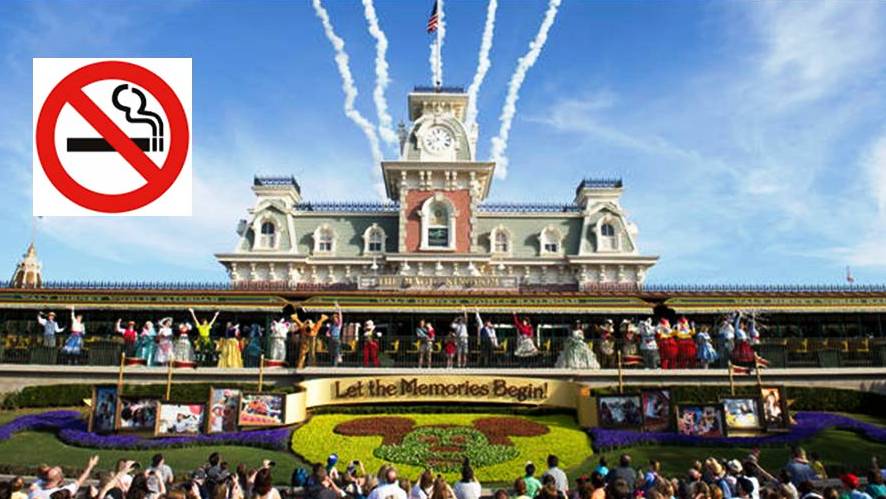 Disney proíbe cigarros em parques antes de estreia de novas atrações 