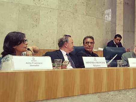 VEREADOR ADILSON AMADEU NA COMISSÃO EXTRAORDINÁRIA DAS ENCHENTES