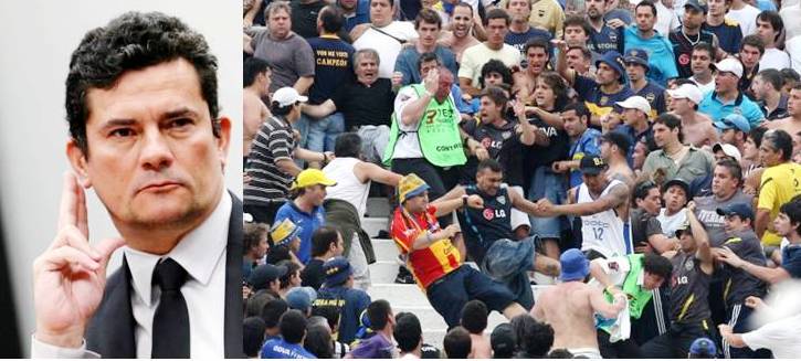 Moro recebe lista dos torcedores 