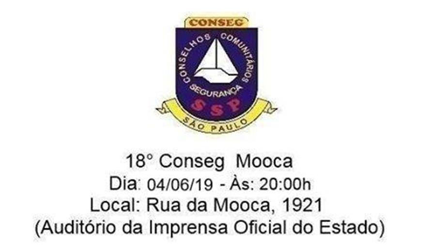 Reunião do Conseg Mooca Hoje