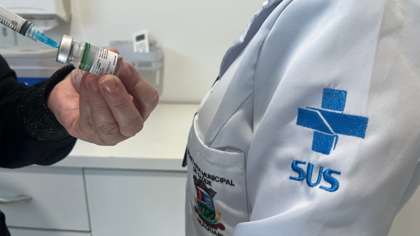 Todas as salas de vacinação de Araquari estarão abertas neste sábado (18/10)