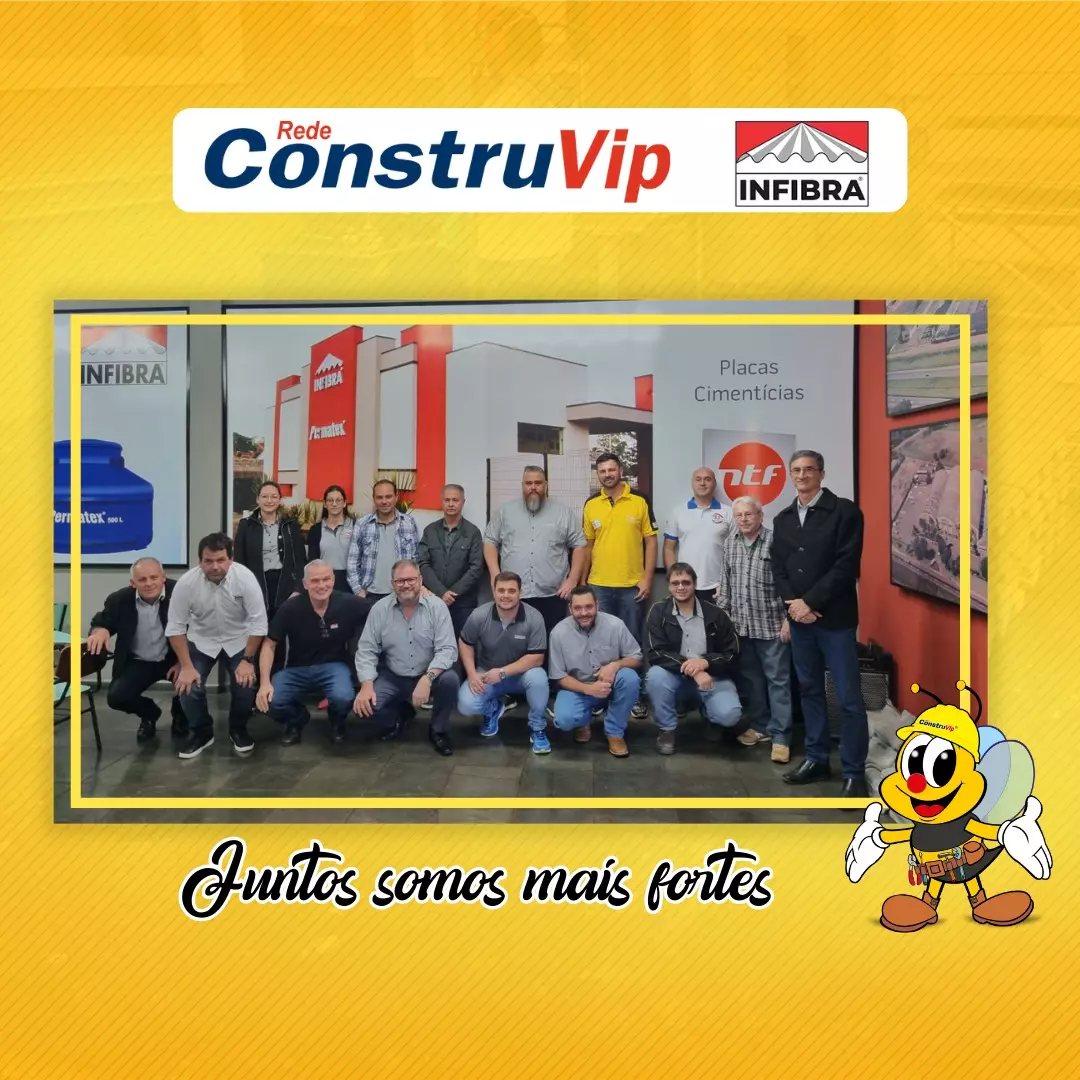 Fortalecendo nossa parceria com a INFIBRA: Uma Jornada de Sucesso na Construção