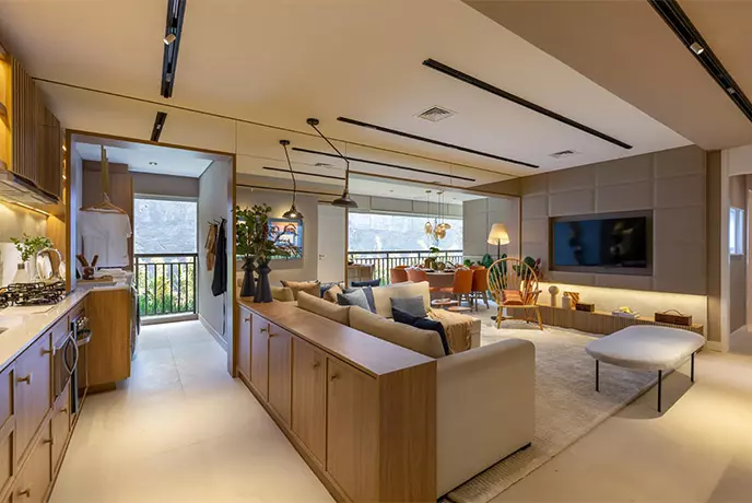 Planta 109m² living