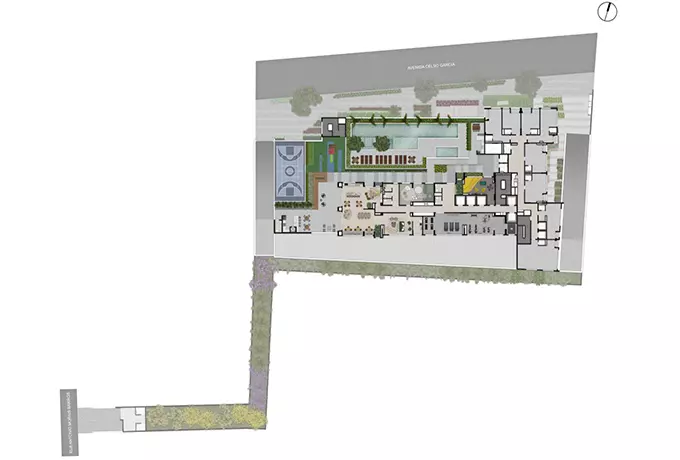 Planta 76m²
