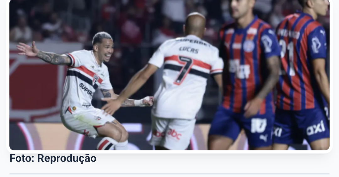 São Paulo derrota o Bahia e volta a vencer no Brasileirão