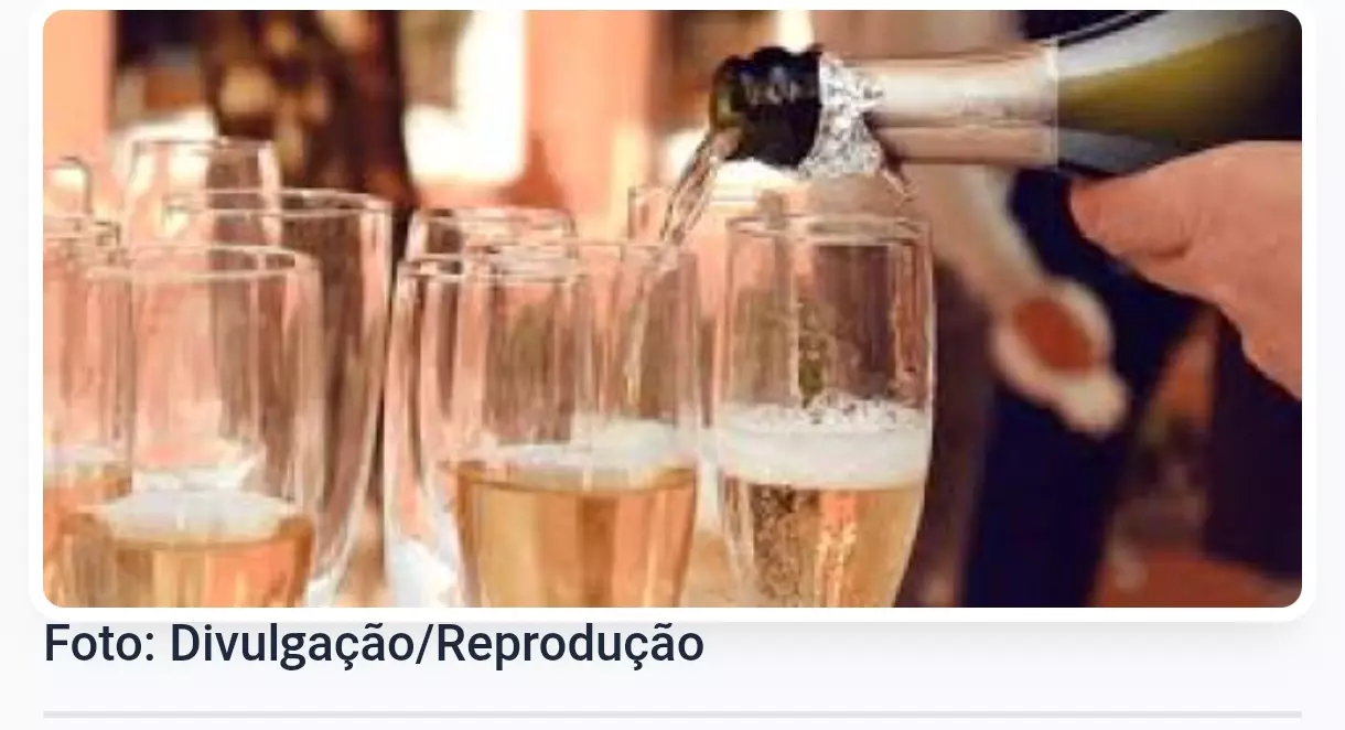 Alerta no fim de ano: rolha de espumante pode causar lesão grave