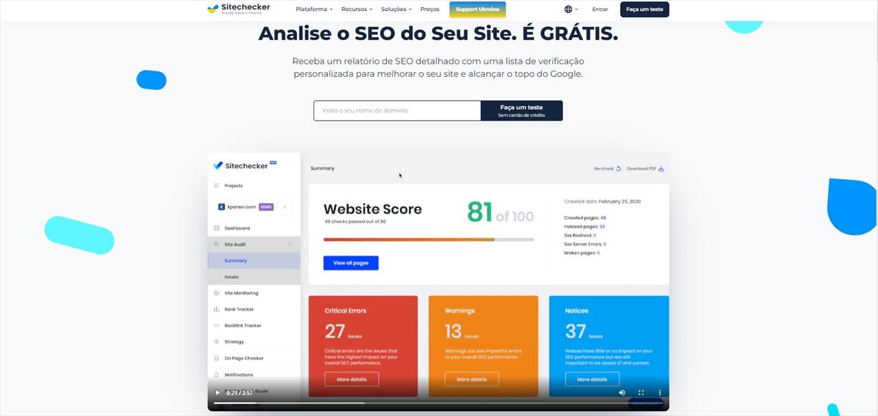 8 ferramentas de SEO gratuitas para analisar e otimizar seu site - Blog ...